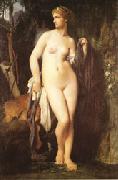 Jules Elie Delaunay Diana USA oil painting artist